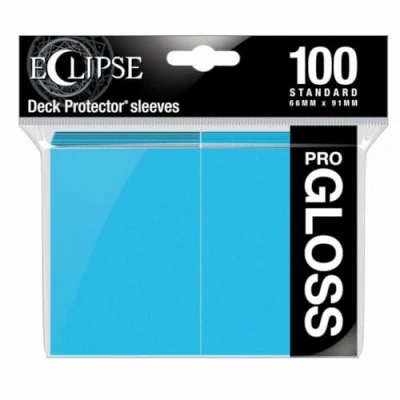 Immagine di Ultra Pro Eclipse Gloss Maniche standard (confezione da 100), colore: Blu cielo, E 15603