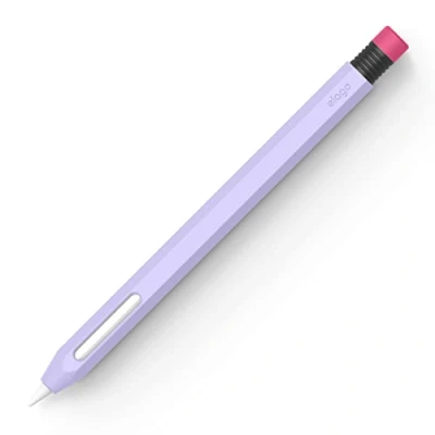 Immagine di elago Astuccio classico compatibile con Apple Pencil di seconda generazione, design classico, ricarica magnetica e doppio rubinetto (leggere le istruzioni installazione (lingua