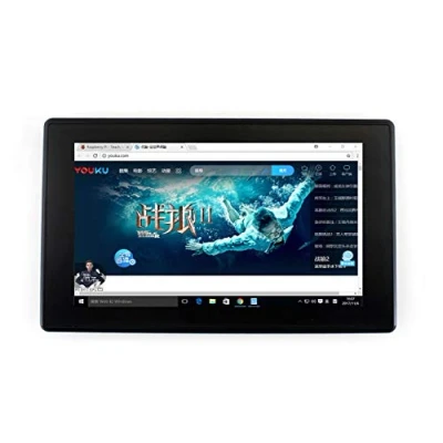 Immagine di IBest 7inch HDMI LCD (H) (with case) IPS Capacitive Touch Screen Display Monitor 1024x600 with Toughened Glass Cover for Raspberry Pi, Jetson Nano,BeagleBone Black, Banana Win10