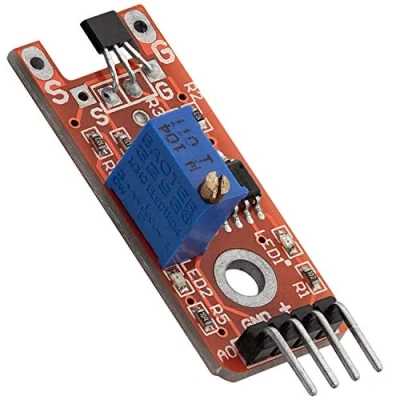 Immagine di AZDelivery 5 x KY 024 Sensore Lineare Magnetico Hall compatibile con Arduino incluso un E Book!