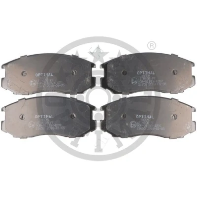 Immagine di OPTIMAL BP 10325 Kit pastiglie freno Assale anteriore con segnalatore acustico usura DAIHATSU: Terios II, I, MITSUBISHI: Lancer 6 Limousine