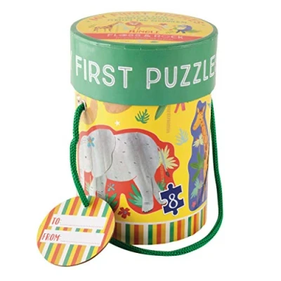 Immagine di Floss &amp; Rock My First Puzzle 3, 4, 6 8 Jigsaw (Giungla)