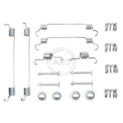 Immagine di A.B.S. 0820Q Kit accessori, Ganasce freno SUZUKI: SWIFT 3, Splash, TOYOTA: Aygo, Yaris I Hatchback, PEUGEOT: 107 Hatchback