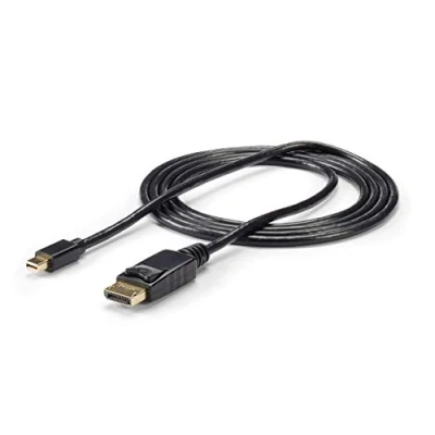 Immagine di StarTech.com Cavo Mini DisplayPort a 1.2 da 4m, Adattatore 4K x 2K UHD DisplayPort, Video per Monitor DP/DP, Convertitore mDP/DP, MDP2DPMM4M