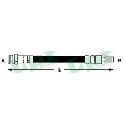 Immagine di LPR 6T46942 Tubi Freno 485 F10X1 FIAT: Palio I Hatchback