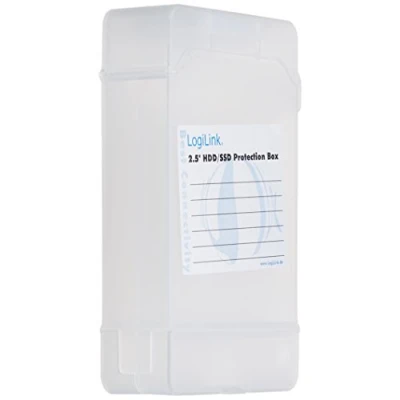 Immagine di LOGILINK UA0277 Custodia Protettiva per Hard Disk HDD/SSD da 2,5&quot;, Trasparente