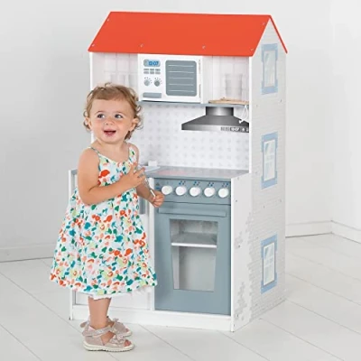 Immagine di Roba Stazione Polizia/pompieri e Cucina 2in1, Grande Centro di Polizia, Pompieri da un Lato Dall&#039;altro, 2 Giochi in 1