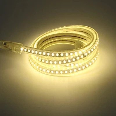 Immagine di pcning Strisce LED Luce Bianco 2M 220V, 5730 IP67 luminose impermeabili, 1 metro ha un segno di taglio da tagliare (Bianco, 2)