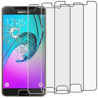 Immagine di ebestStar [Pacco x3 Vetro Temperato Compatibile con Samsung A5 2016 Galaxy SM A510F Schermo Pacco da 3 Pellicole Anti Shock, Rottura, graffio [Apparecchio: 144.8 x 71 7.3mm, 5.2&#039;&#039;]