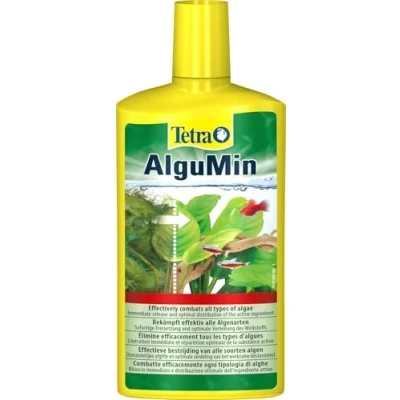 Immagine di Tetra AlguMin 500 ml, Combatte efficacemente ogni tipologia di alghe