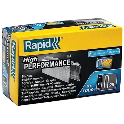 Immagine di Rapid 11891933 Punti per Aggraffatrici Manuali, Multicolore, 11mm