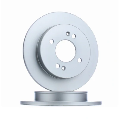 Immagine di DELPHI BG3981C Disco freno 234 10 4 pieno rivestito non trattato senza cuscinetto ruota, anello sensore ABS KIA: Picanto I, II