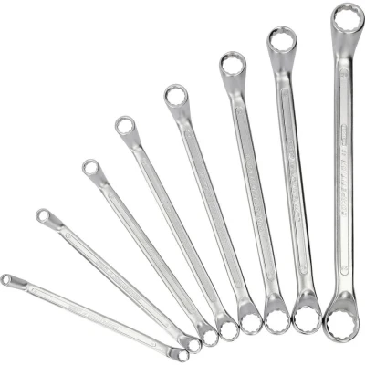 Immagine di KS Tools 512.0218 COMPETITION Doppel Ringschlüssel Satz Kit chiavi poligonali doppie 8 parti