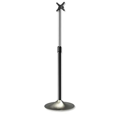 Immagine di Techly 022632 Supporto a Pavimento Colonna Base Circolare per TV LCD/LED 13 27&quot; Silver