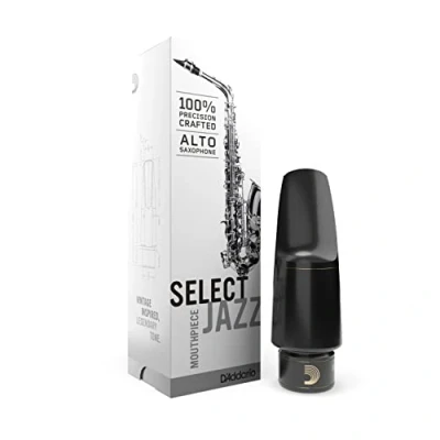 Immagine di D&#039;Addario MJS D5M Select Jazz Bocchino per sax alto, binario D5, apertura 1,86 mm