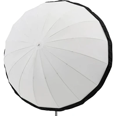 Immagine di Godox Diffusore per ombrello parabolico trasparente da 165 cm (nero/argento)