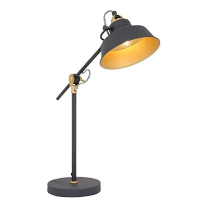 Immagine di Steinhauer Lampada da tavolo Nové, regolabile, nera