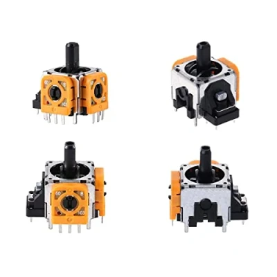 Immagine di ElecGear 4x Joystick di Ricambio (EL2 FU 10K) per PS4 / PS3 Wireless Controller, Analogico Stick Controller 3D Sensore Thumbstick Module PlayStation