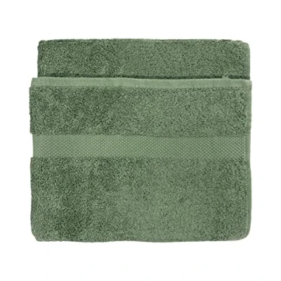 Immagine di The Linen Yard Loft tovagliolo di Bagno, Cotone, Eucalipto, 70 x 130 cm