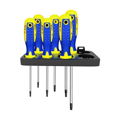 Immagine di S&amp;R Set 6 Cacciaviti Torx/Giravite a Stella Magnetici Torx di Alta Qualità