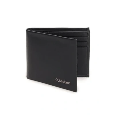 Immagine di Calvin Klein RFID Slimfold Portafoglio, Uomo, Taglia: One Size, Ck black