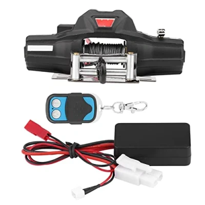 Immagine di Verricello per Auto RC,RC Winch a Doppio Motore in Dcala 1/8 RC Modello Crawler Car Twin con Telecomando