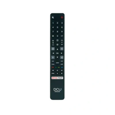 Immagine di DCU Tecnologic telecomando TV, per televisori TCL contiene pulsanti Netflix, Prime Video, colore nero