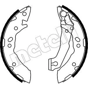 Immagine di METELLI 53 0169 Ganasce Freno 180,0mm 32mm