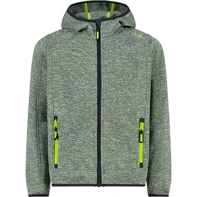 Immagine di CMP Giacca in Knit Tech da Bambini con Cappuccio Fisso, Deep Lake Antracite, 176