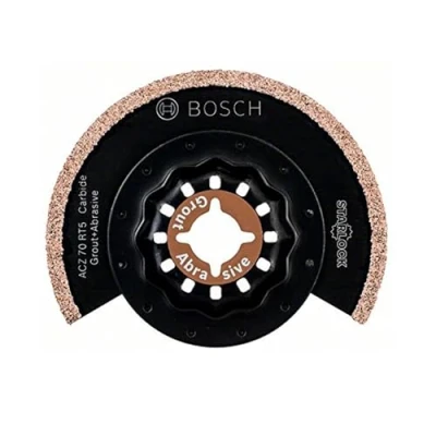 Immagine di Bosch Accessories 2609256975 Lama segmentata a taglio stretto in carburo Starlock RIFF ACZ 70 RT5, mm 1 pz.