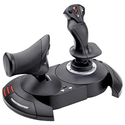 Immagine di THRUSTMASTER T.Flight Hotas X Joystick e Manetta di Precisione per PC Ideale Simulatori Volo