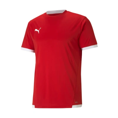 Immagine di puma Teamliga Tshirt sport, Uomo, Taglia: XL, red white