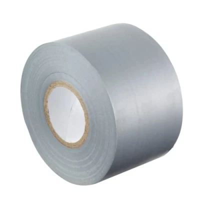 Immagine di GOCABLETIES Nastro isolante grigio 50 mm x 33 m Robusto ed autoadesivo Per proteggere, unire e riparare cavi 1 rotolo