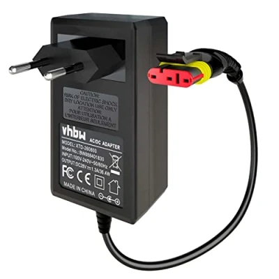 Immagine di vhbw alimentatore compatibile con Husqvarna Automower 105, 310, 315, 315X, 305, 310 Mark II, 315 II batterie da avviamento per robot tosaerba