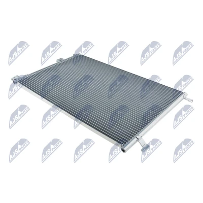 Immagine di NTY CCS SA 003 Condensatore senza essiccatore Alluminio SAAB: 9 3 Sedan, Station Wagon