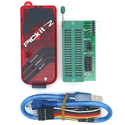 Immagine di DollaTek PICKIT2 Programmatore + PIC ICD2 PICKit 2 Adattatore di Programmazione Sede Universale