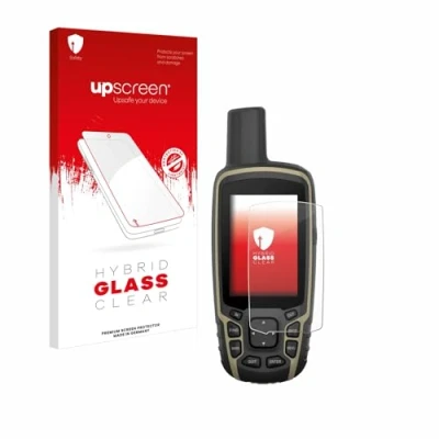 Immagine di upscreen Pellicola Protettiva per Garmin GPSMAP 65s Protezione Schermo Hybrid Glass 9H Durezza