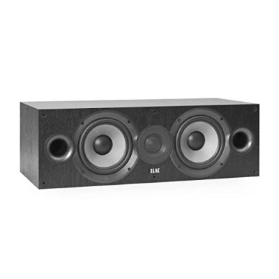 Immagine di ELAC Debut 2.0 C6.2 altoparlante per riproduzione musicale tramite impianto stereo, sistema audio surround 5.1, suono eccellente e design di alta qualità, a 2 vie, colore: Nero