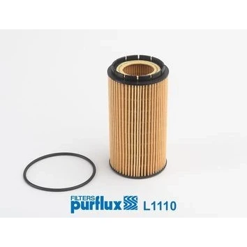 Immagine di PURFLUX L1110 filtro olio Cartuccia VOLKSWAGEN: Touareg I, Phaeton, AUDI: A8 D3, D4, BENTLEY: Continental GT