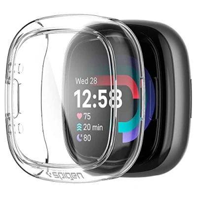 Immagine di Spigen Ultra Hybrid Cover Compatibile con Fitbit Versa 4 / Sense 2 Trasparente