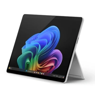 Immagine di Microsoft Surface Pro PC Copilot+ (senza alimentatore) 11a Edizione (13&quot;, Snapdragon X Elite X1E 80 100, 16 GB, 512 GB, Senza layout di tastiera), Notebook, Argento