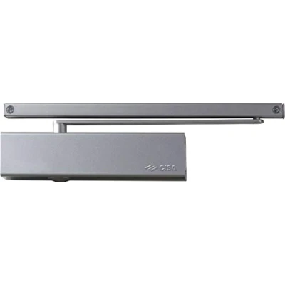 Immagine di CISA 1D520003097, Chiudiporta Serie D5200 Aereo con Braccio a Slitta, Forza Regolabile, Senza Arresto, EN 1 4, Grigio, Largh. Porta Max 1100