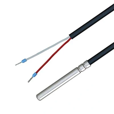 Immagine di NTC 10kOhm Sonda di temperatura con cavo in PVC fino a 105C, sensore temperatura, sonde, riscaldamento, 3 metri