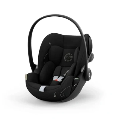 Immagine di CYBEX Gold Seggiolino Auto Cloud G i Size Comfort, Incluso Riduttore Per Neonati, Dalla Nascita fino a circa 24 Mesi, Bambini da 40 87 cm, Max. 13 kg, Moon Black