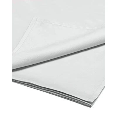 Immagine di Bianca Rasatello 800TC Foglio, 100% Cotone, Argento, King Lenzuolo Piatto