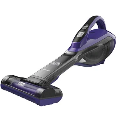 Immagine di BLACK+DECKER, Aspirabriciole senza Fili a Batteria Litio Bocchetta Aspirante Ed Estendibile, Capacità 500 Ml, 21W, Nero Porpora. DVA325JP07 QW