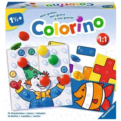 Immagine di Ravensburger 25959 Il Mio Grande Colorino, educativo Che cresce con i Colori Diventa Ragazzi, Classico Gioco per Bambini a Partire da 1,5 Anni, 20959