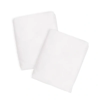 Immagine di Ti TIN Confezione Da 2 Coprimaterassi Per Culle Neonati Proteggi Materasso Regolabile Impermeabile e Traspirante con Elastico Fodera in Spugna 100% Poliuretano Antibatterica, Culla 60x120cm