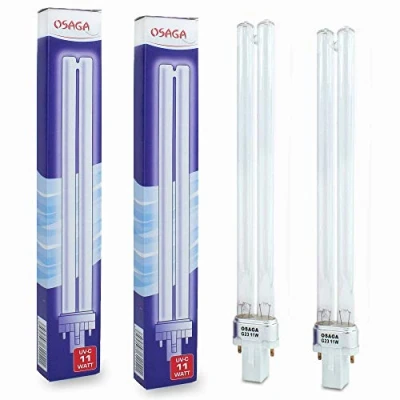 Immagine di Lampada UVC 2 pezzi 11 Watt PL base G23