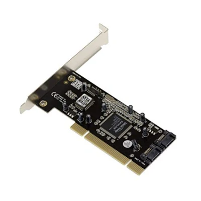 Immagine di KALEA INFORMATIQUE Scheda Controller PCI SATA, 2 Porte indipendenti o Raid 0.1 con chipset Silicon Image SIL3112